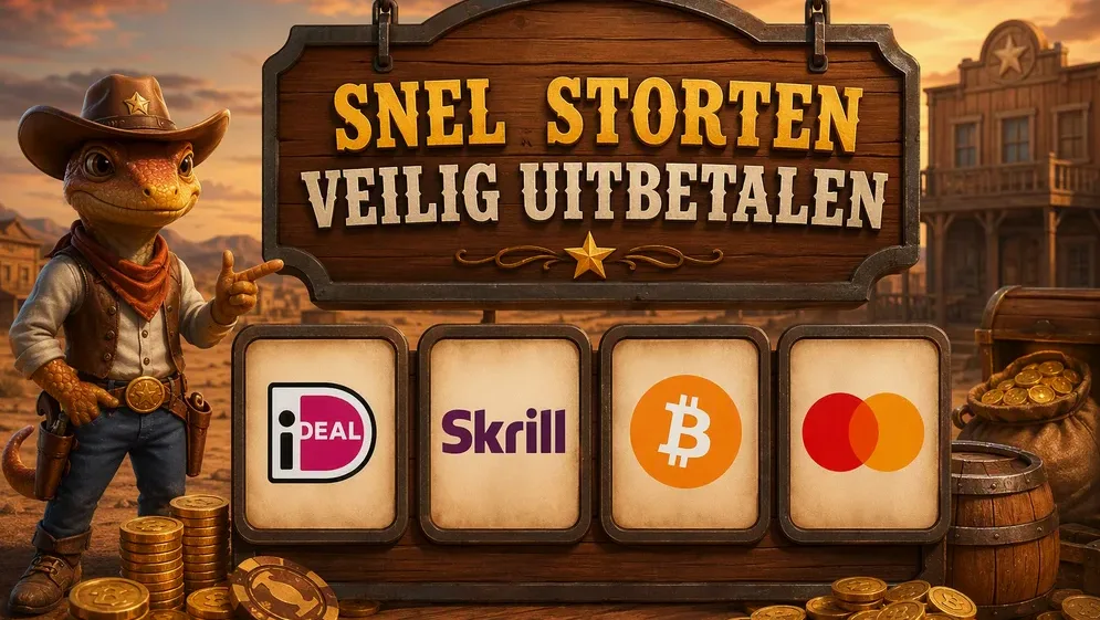 betaallogos iDEAL, Skrill, Bitcoin, Mastercard naast elkaar