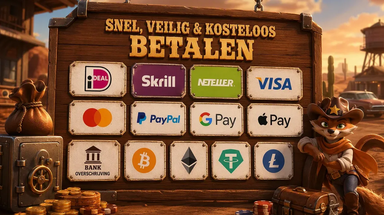 Betaalmethoden bij Lizaro Casino